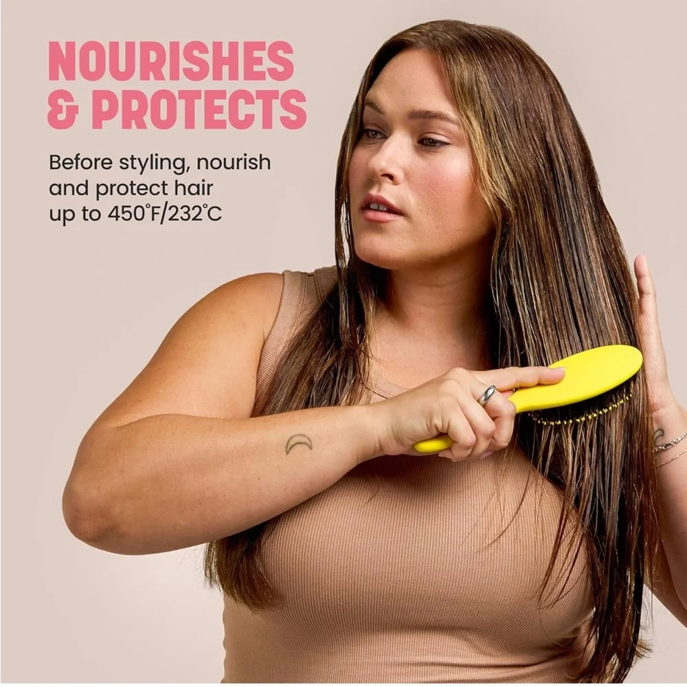 Drybar Prep Rally Prime, Heat Protection & Prep Detangler in Noir